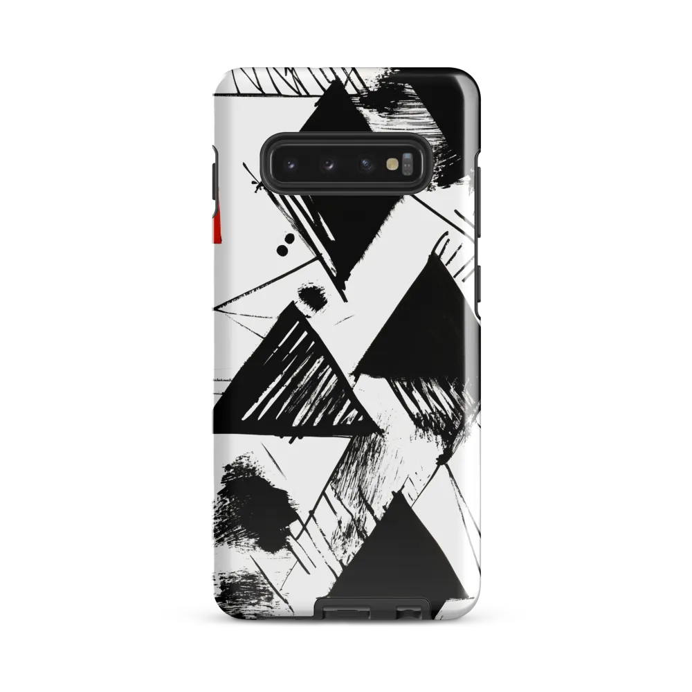 Dynamic Geometric Harmony | Phone Case |  S10 Plus | Tough Case | Glossy