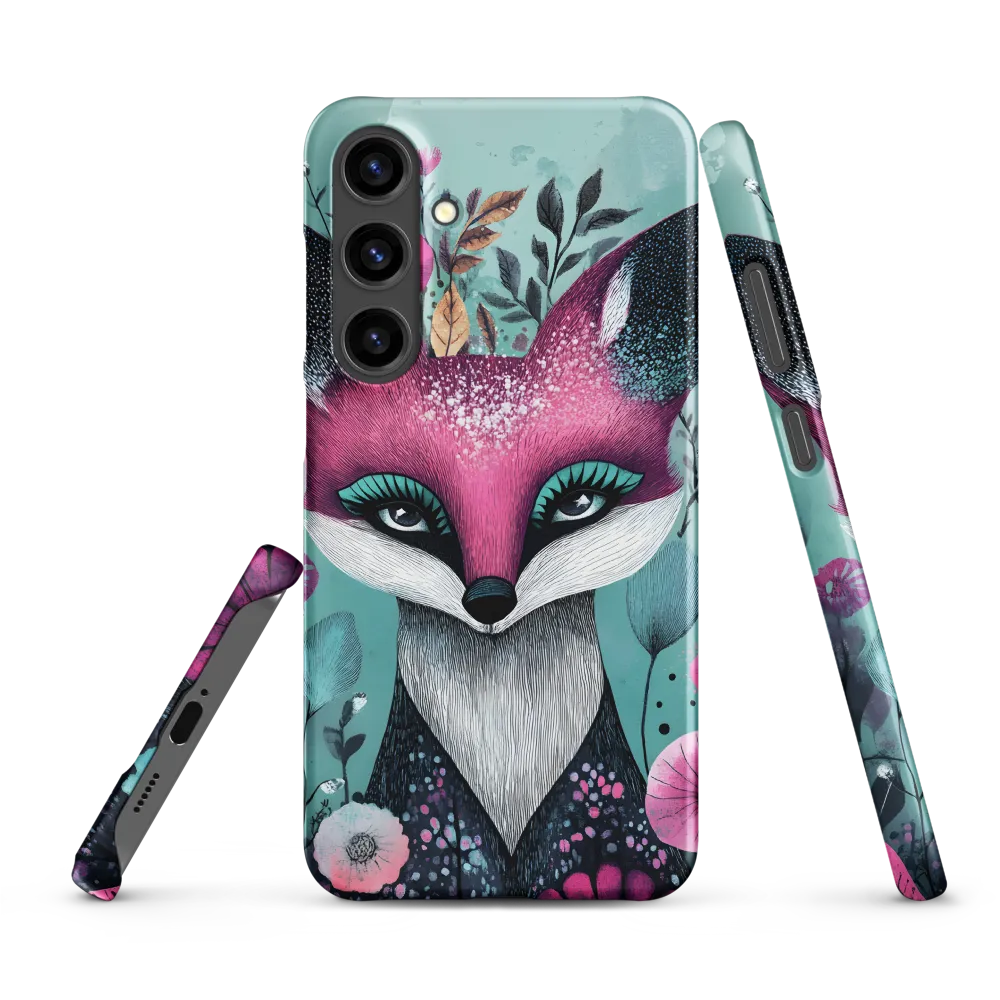 Whimsical Fox Among Blossoms