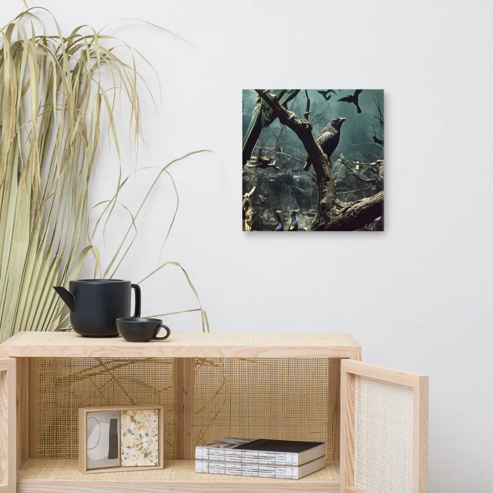 Whispers of the Avian Realm | Canvas | 16″×16″