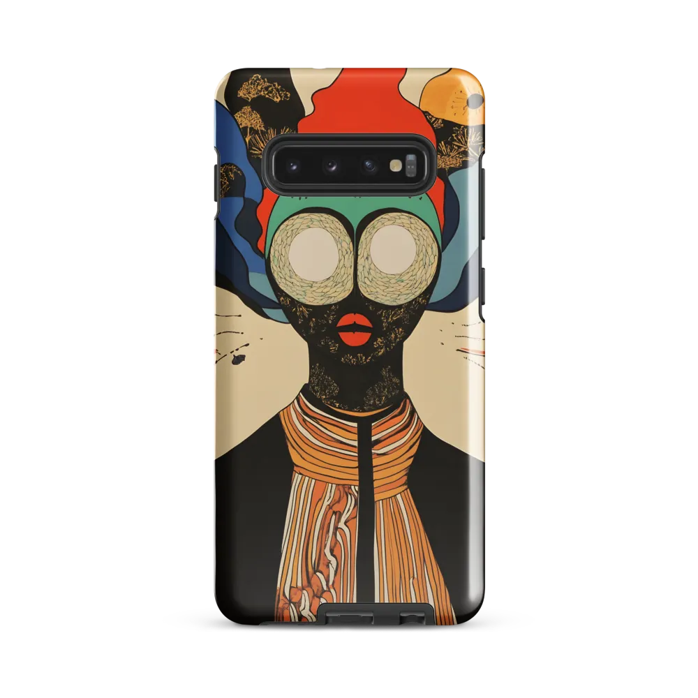 The Cosmic Portrait | Phone Case |  S10 Plus | Tough Case | Glossy