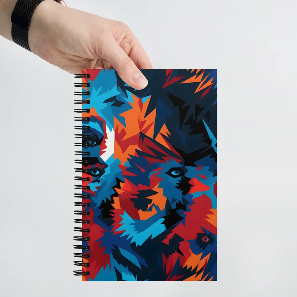 The Colorful Essence of Bears | Spiral Notebook