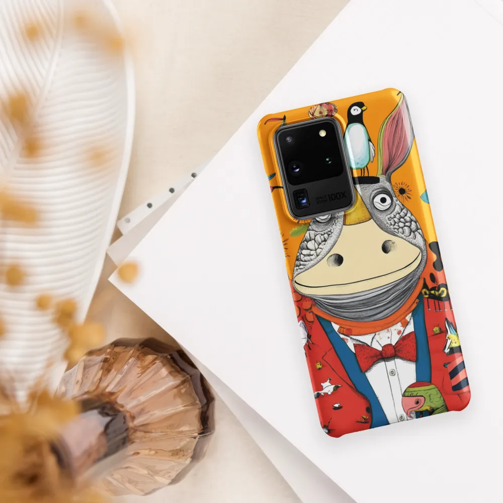 Whimsical Rhinoceros: A Playful Encounter