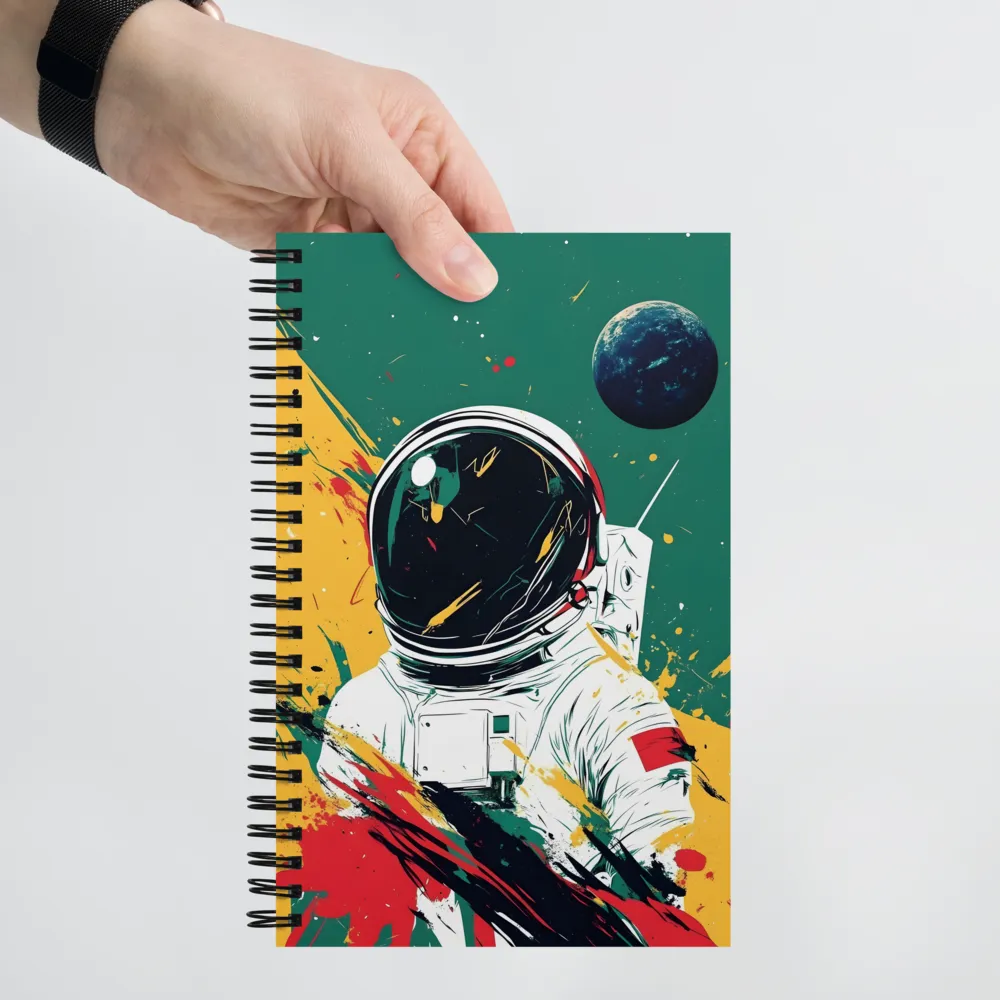 Galactic Explorer: A Modern Odyssey | Spiral Notebook