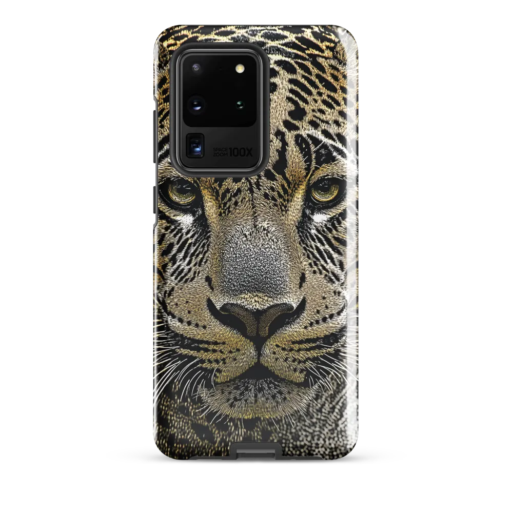 The Majestic Gaze: Portrait of a Leopard