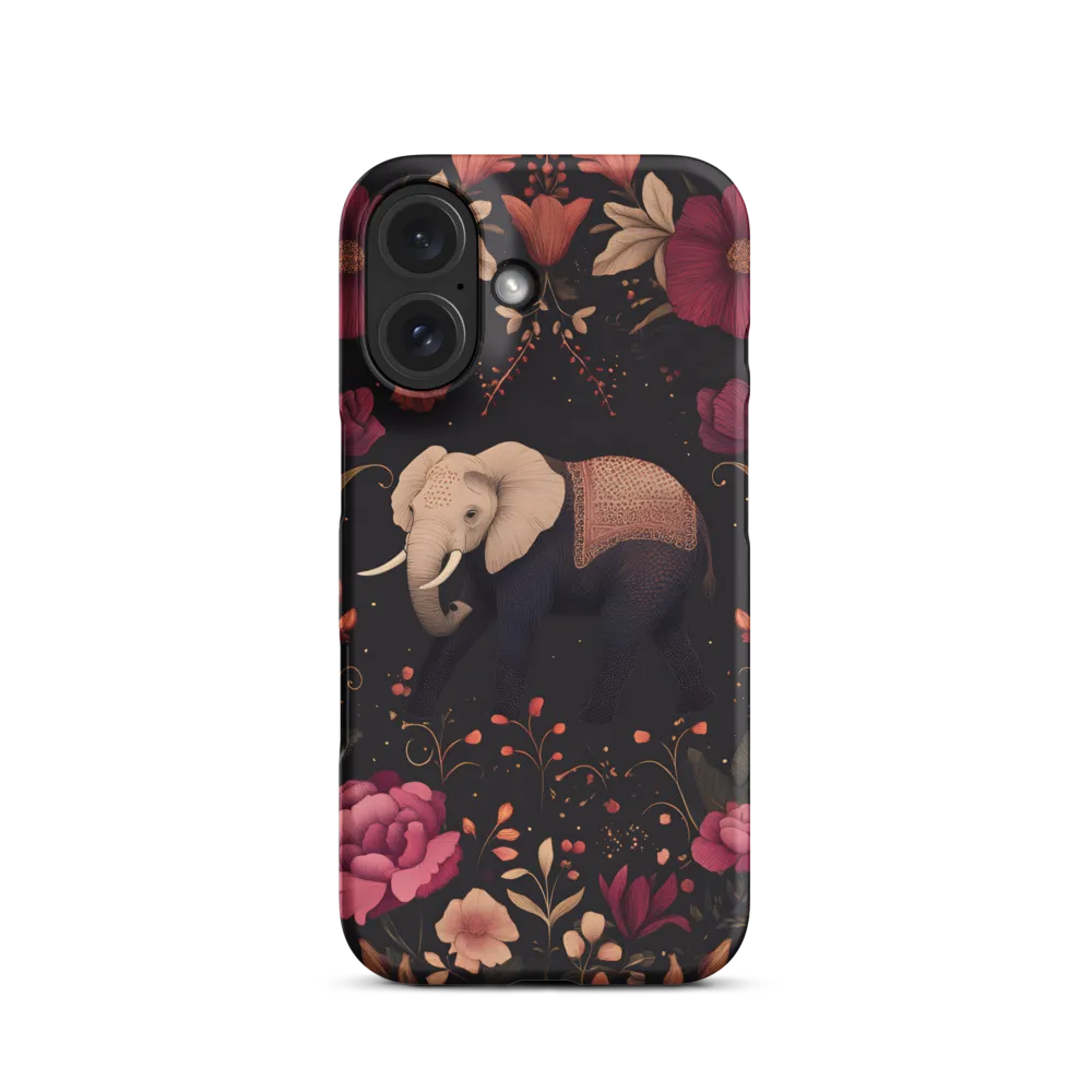 Whispers of the Wild: Elephants and Blooms