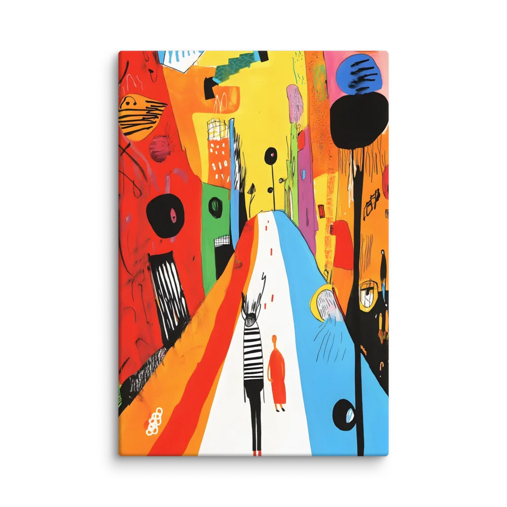 Vibrant Urban Journey | Art Print