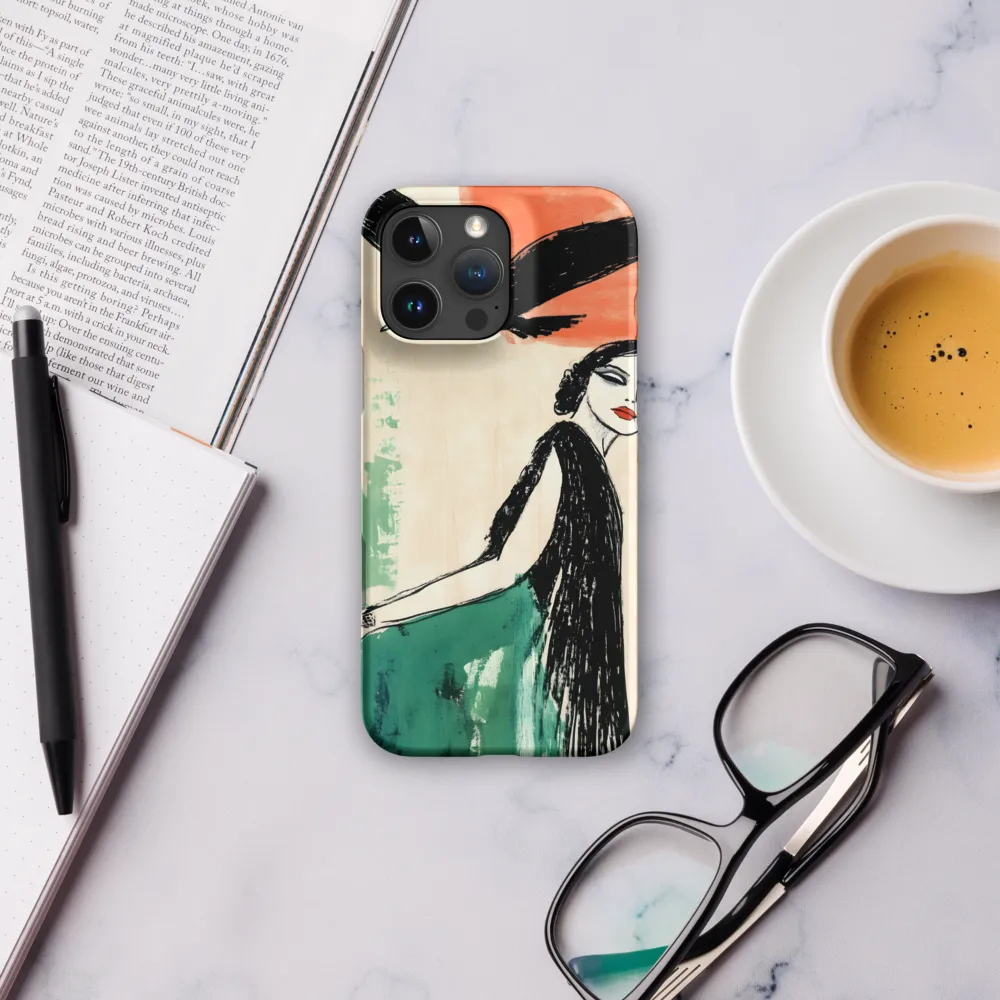 Elegance in Flight | Phone Case |  16 Pro Max | Snap Case | Matte