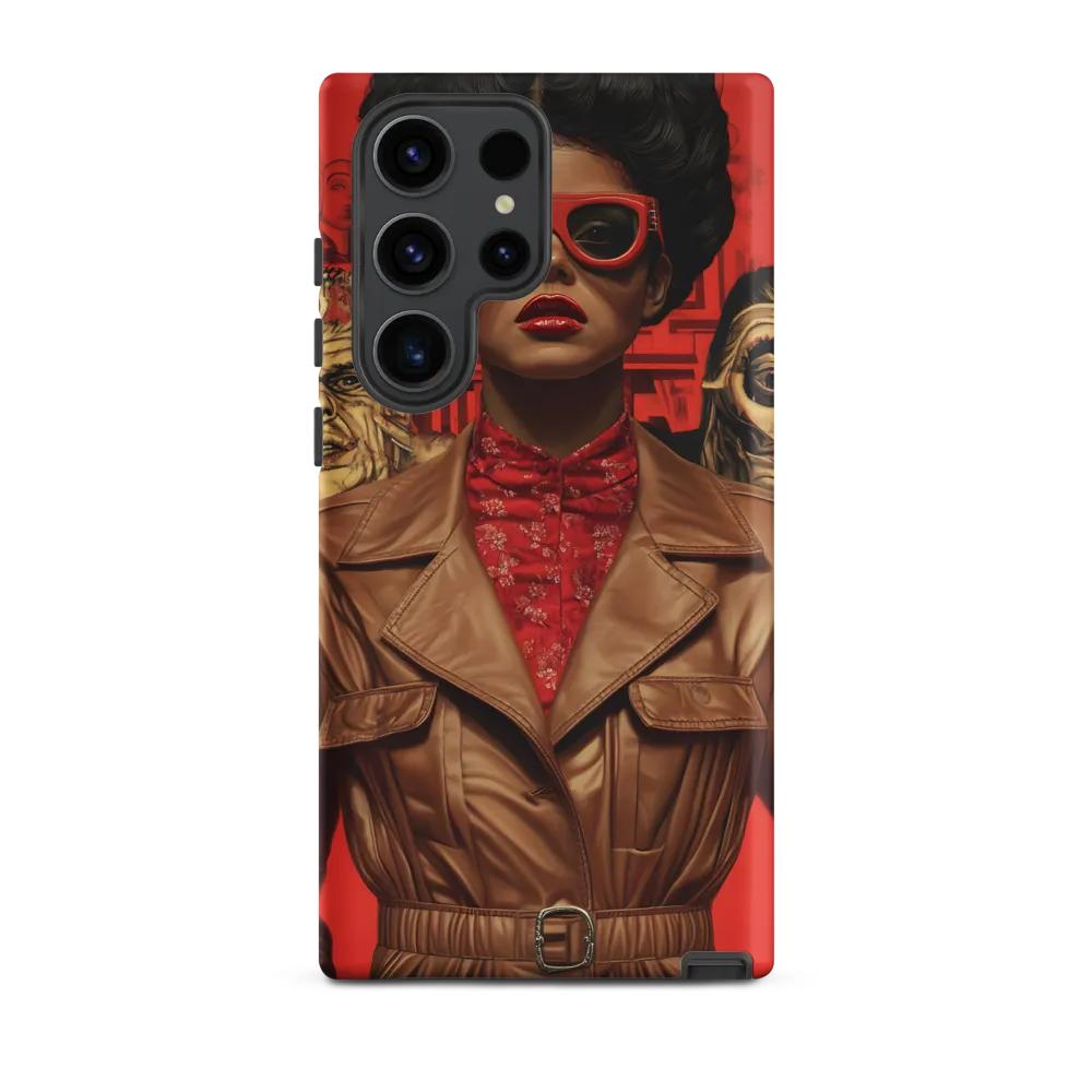 Ethereal Confidence: A Portrait of Modern Monsters | Phone Case |  S23 Ultra | Tough Case | Matte