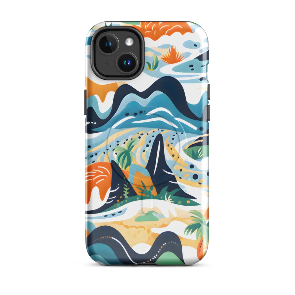 Abstract Tropical Landscape