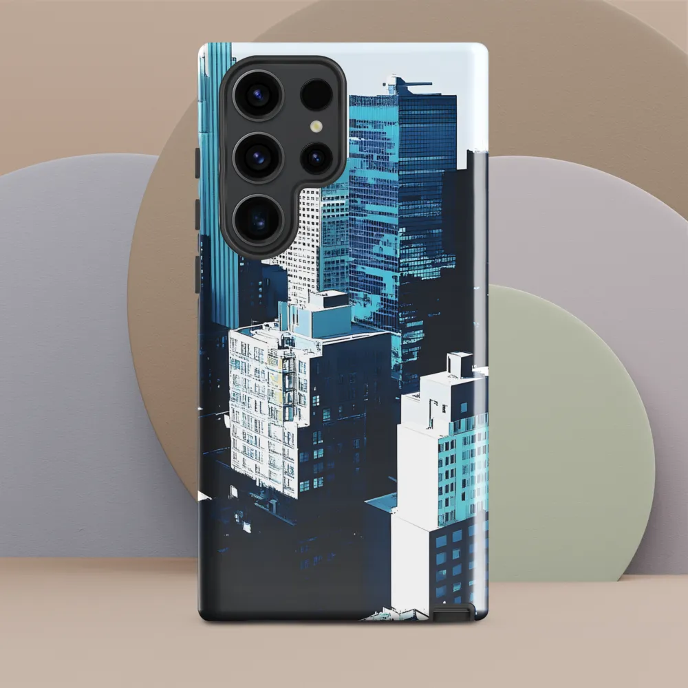 Urban Serenity: A Minimalist Cityscape