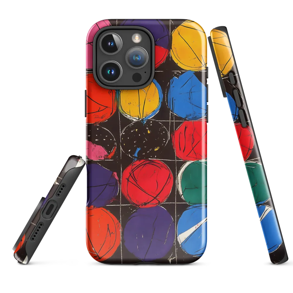 Colorful Circles in Abstract Harmony