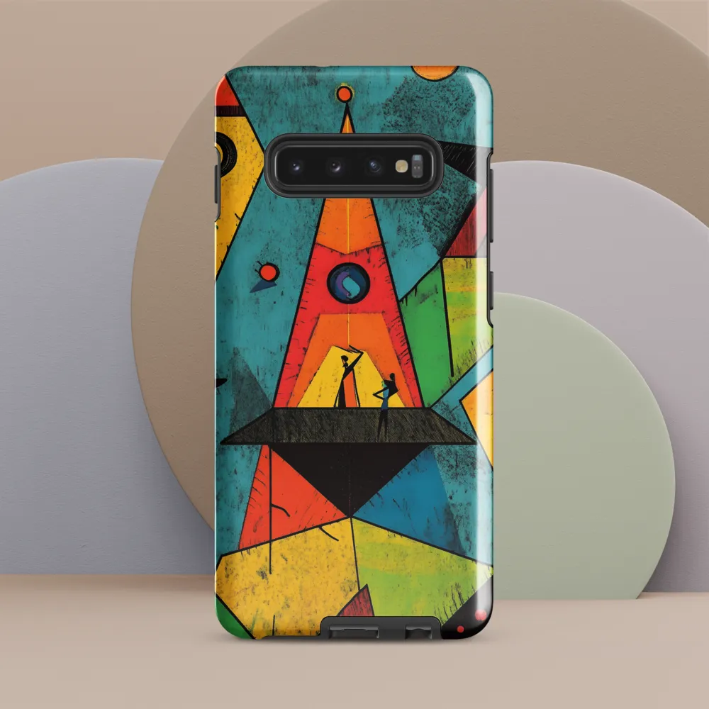 The Playful Encounter | Phone Case |  S10 Plus | Tough Case | Glossy