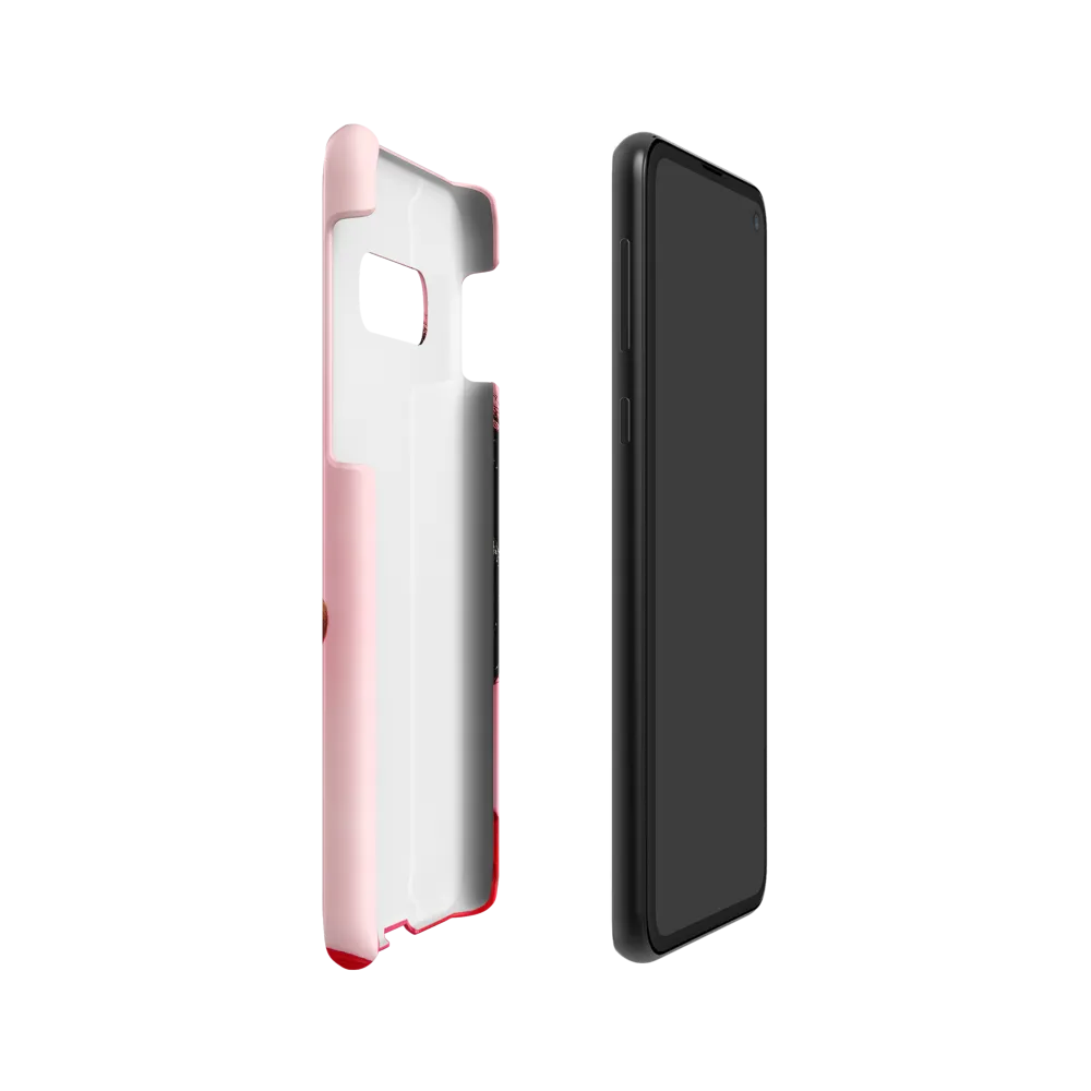 Striking Confidence in Red | Phone Case |  S10e | Snap Case | Matte