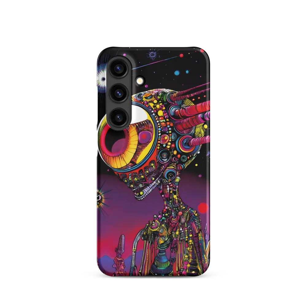 Cosmic Alien Odyssey | Phone Case |  S24 | Snap Case | Matte