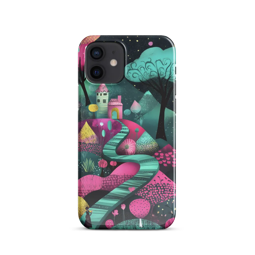 Whimsical Journey through Colorful Lands | Phone Case |  12 | Snap Case | Glossy