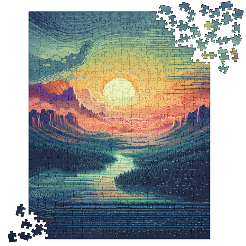 Elysium at Dusk | Jigsaw Puzzle | 520 pieces