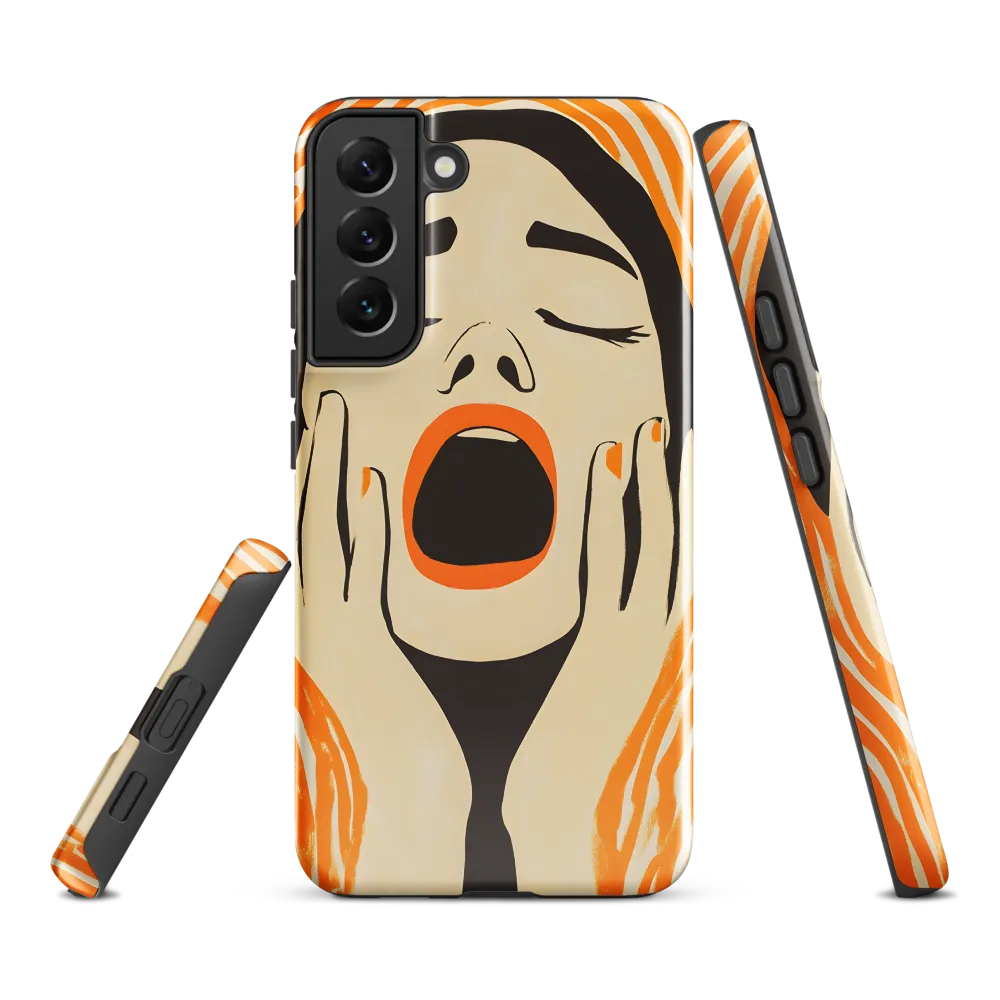 Echoes of Despair | Phone Case |  S22 Plus | Tough Case | Glossy