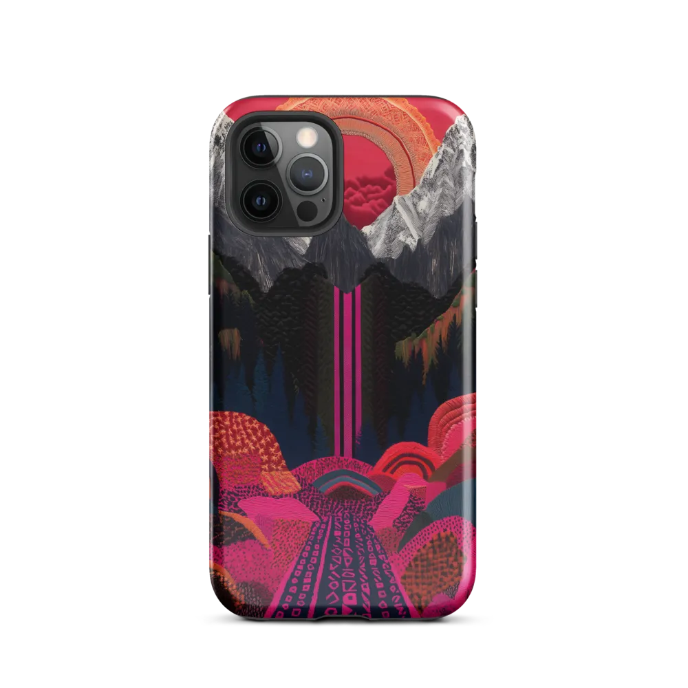 Ethereal Cascade: A Surreal Landscape