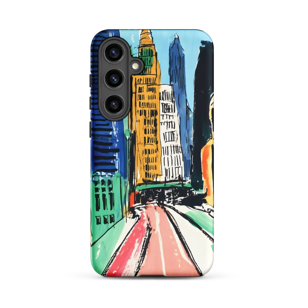 Urban Symphony in Color | Phone Case |  S24 Plus | Tough Case | Matte