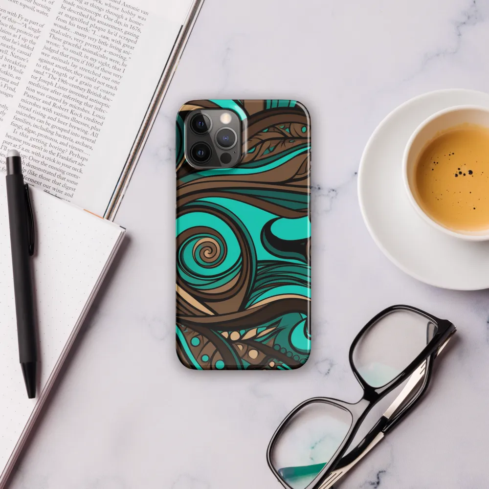 Fluctuating Currents | Phone Case |  12 Pro Max | Snap Case | Glossy