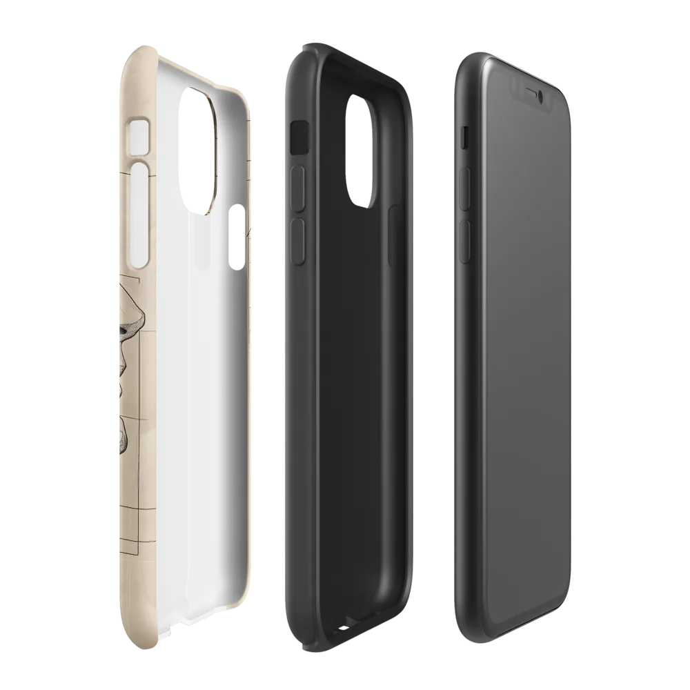 Geometric Reverie | Phone Case |  11 | Tough Case | Matte