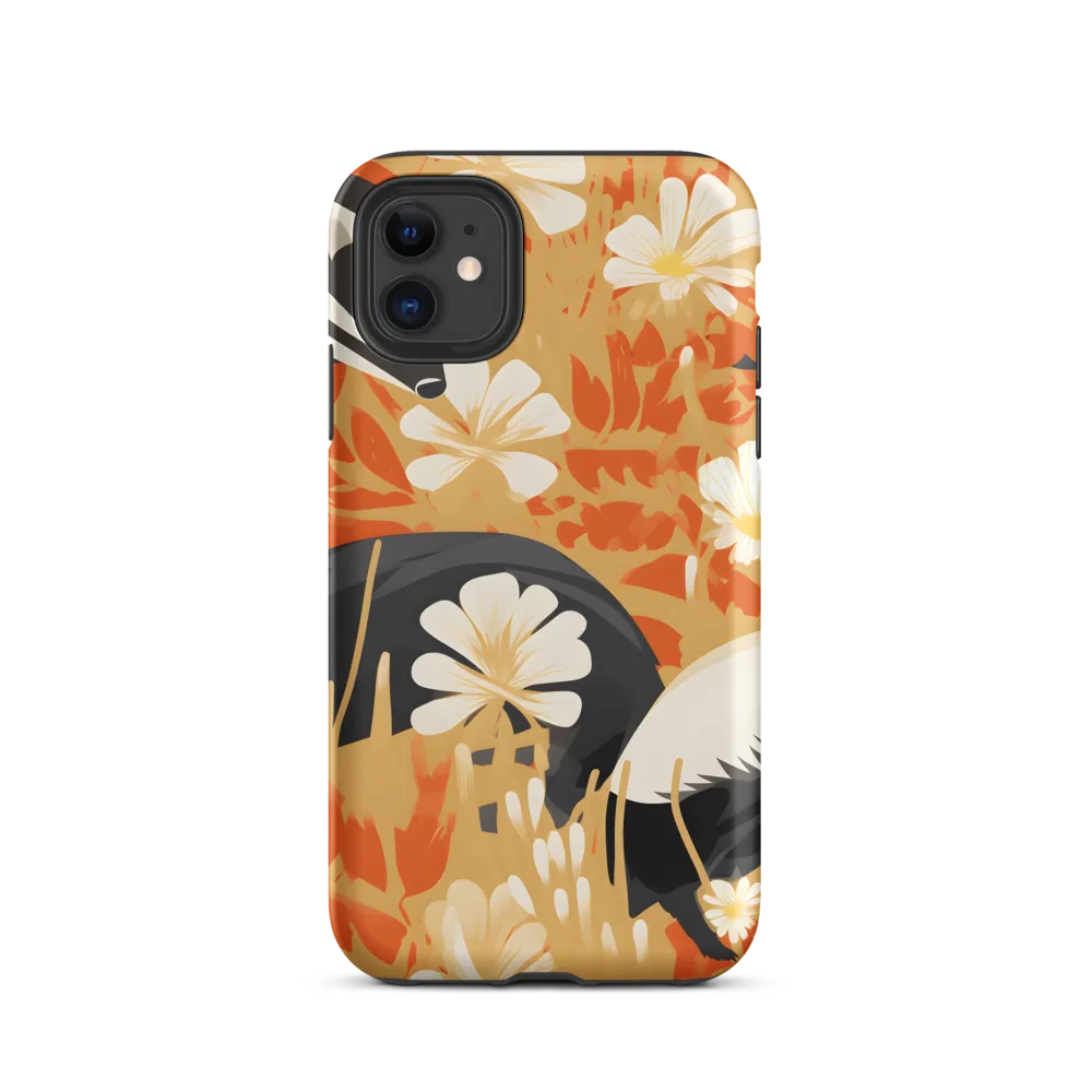 Whimsical Badgers in Bloom