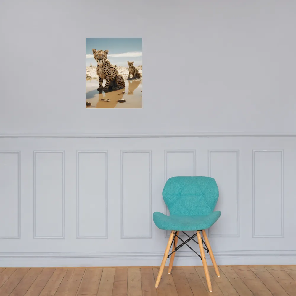 Silent Watchers of the Savanna | Poster | 16″×20″
