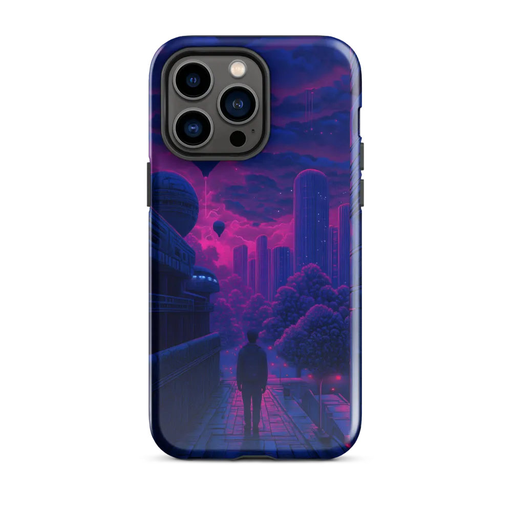 Lost in a Technological Dreamscape | Phone Case |  14 Pro Max | Tough Case | Glossy