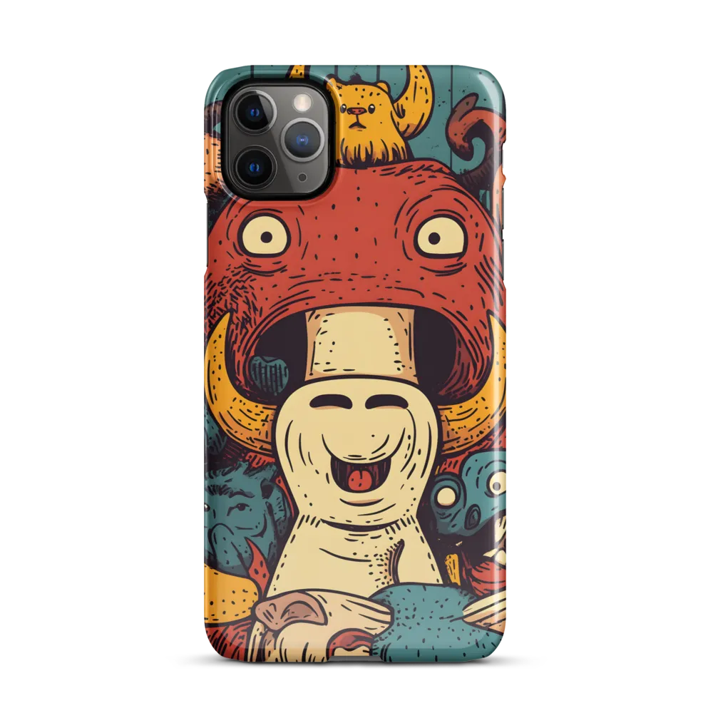 Whimsical Gathering of Creatures | Phone Case |  11 Pro Max | Snap Case | Glossy