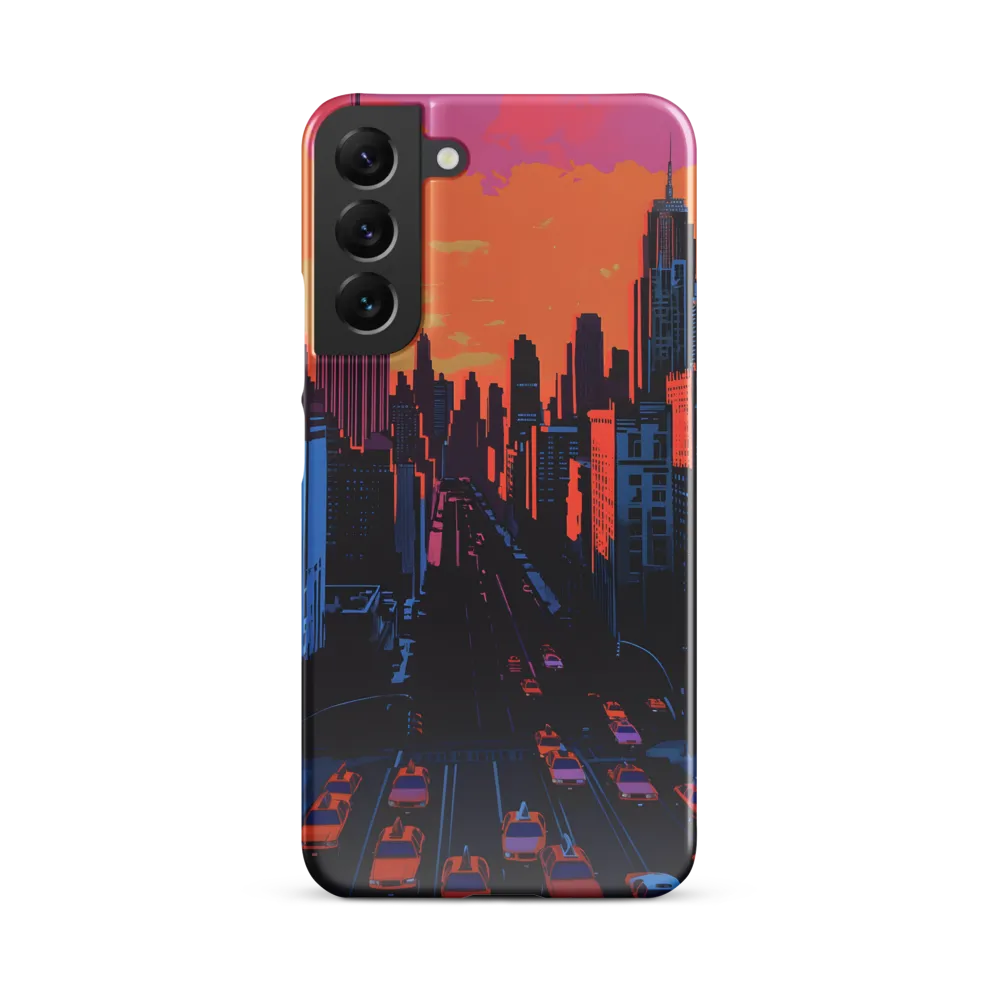 Sunset Over Skyscrapers