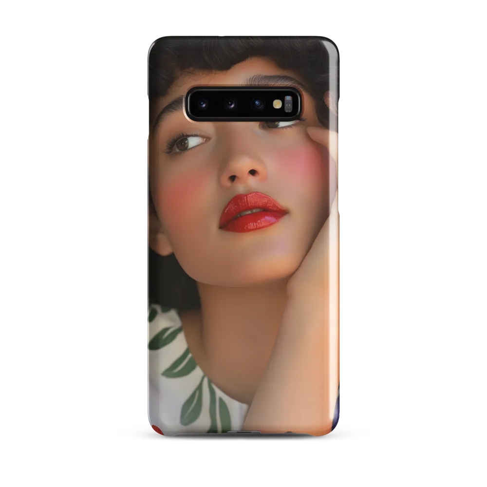 Radiant Serenity | Phone Case |  S10 Plus | Snap Case | Glossy