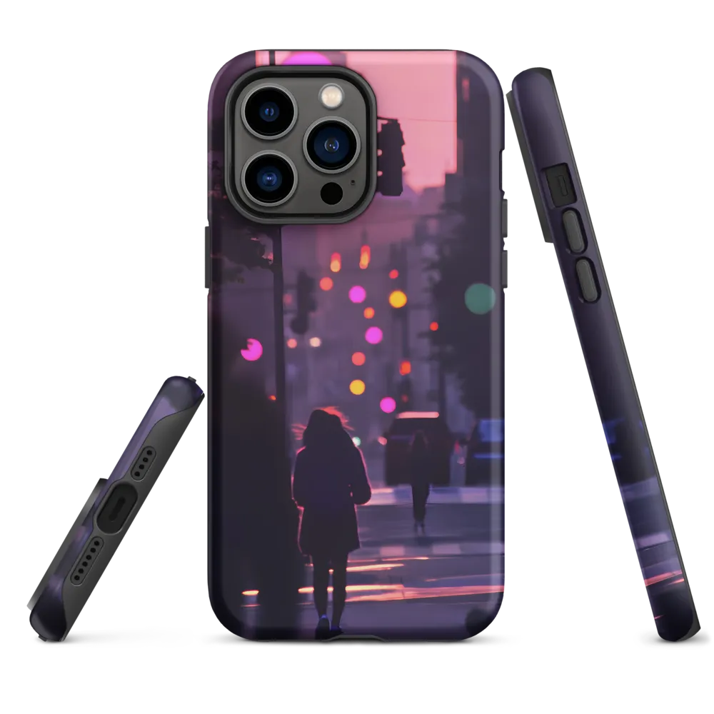 City Silhouettes at Dusk | Phone Case |  14 Pro Max | Tough Case | Matte