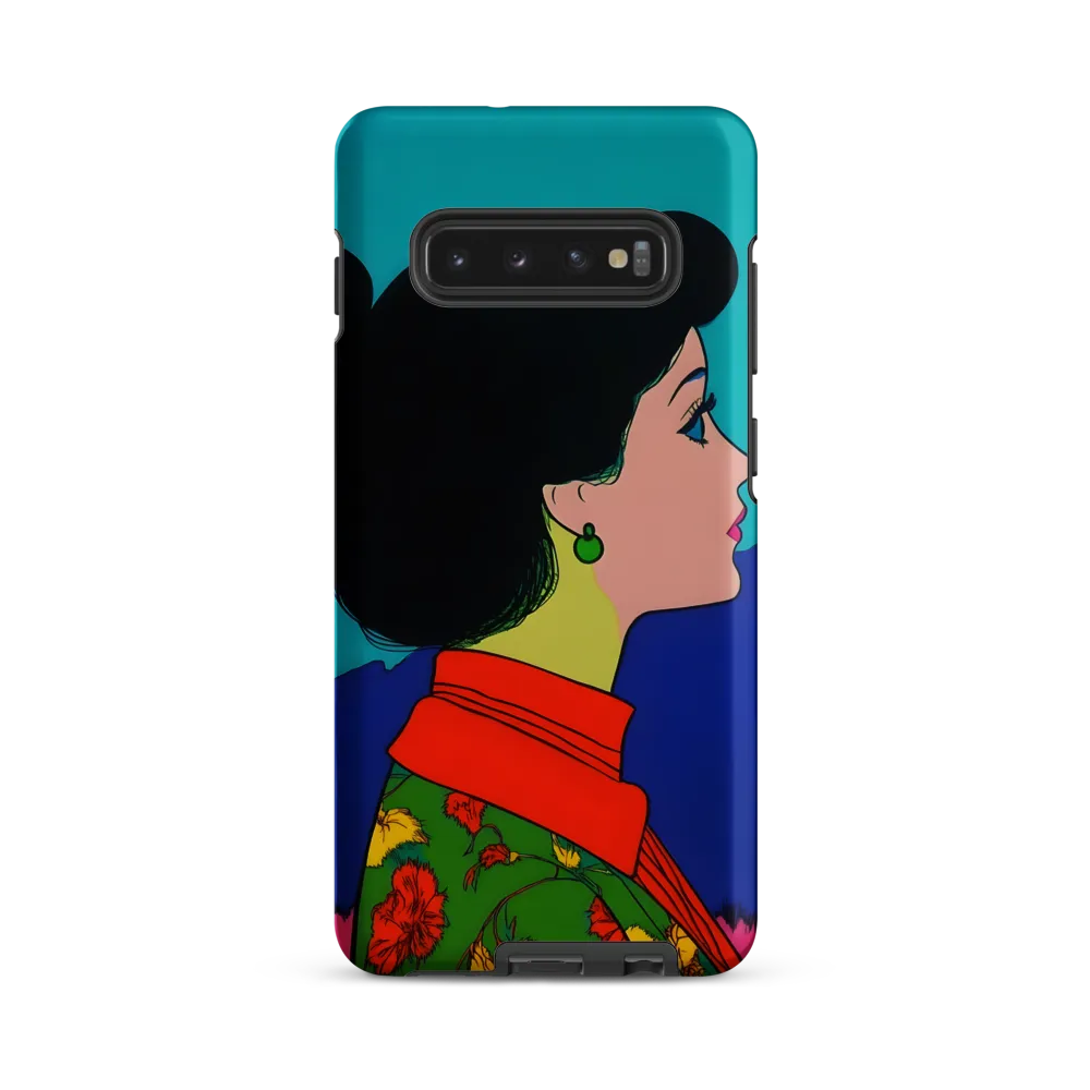 Whispers of Color: A Pop Art Portrait