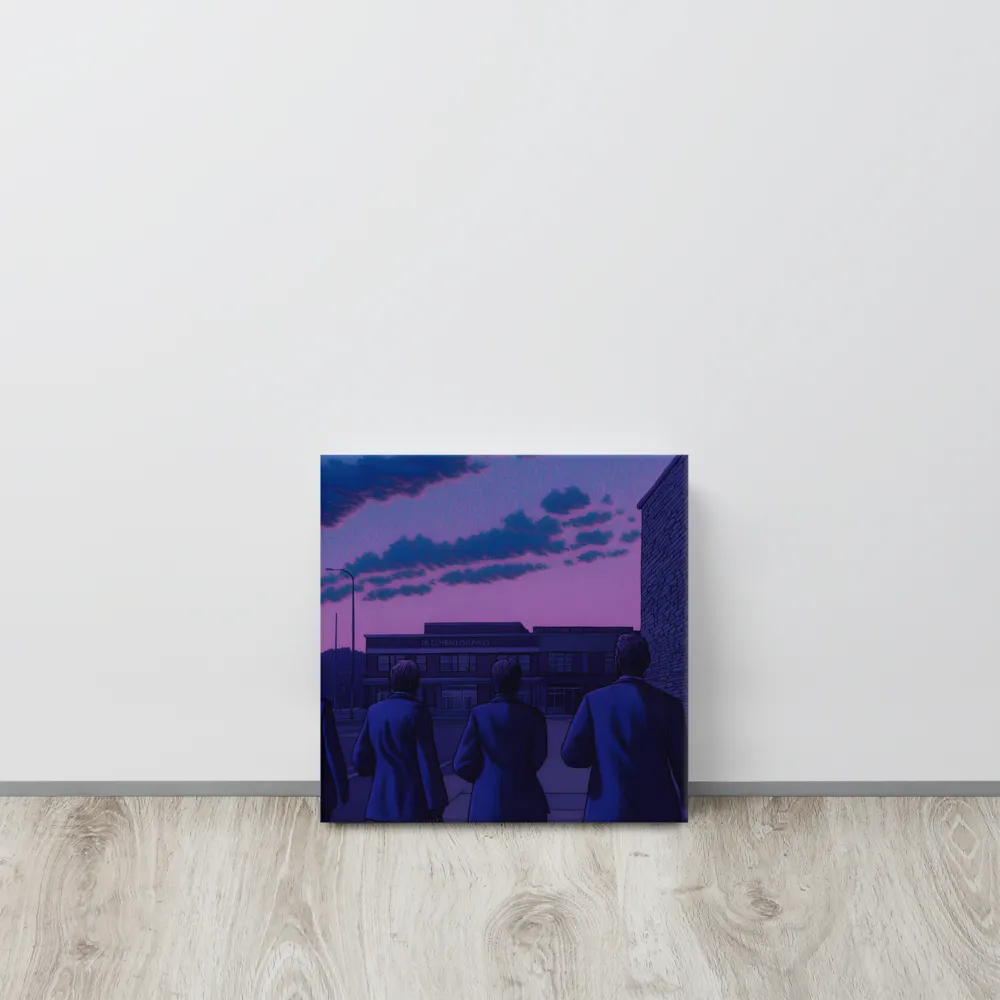 The Twilight Stroll | Canvas | 12″×12″