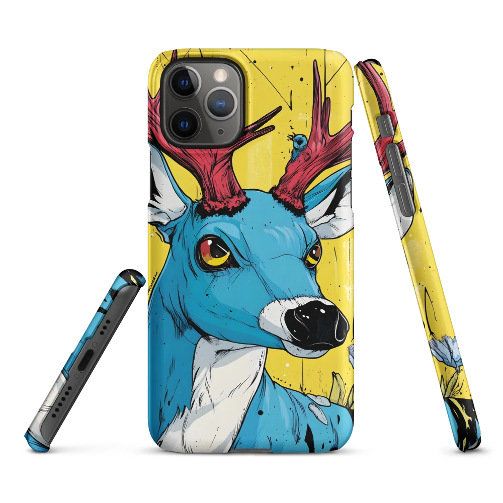 Vivid Antlers: A Modern Take on Nature