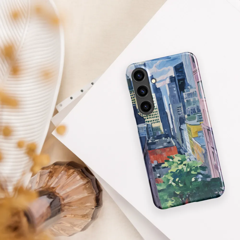 Urban Symphony: A Cityscape in Color