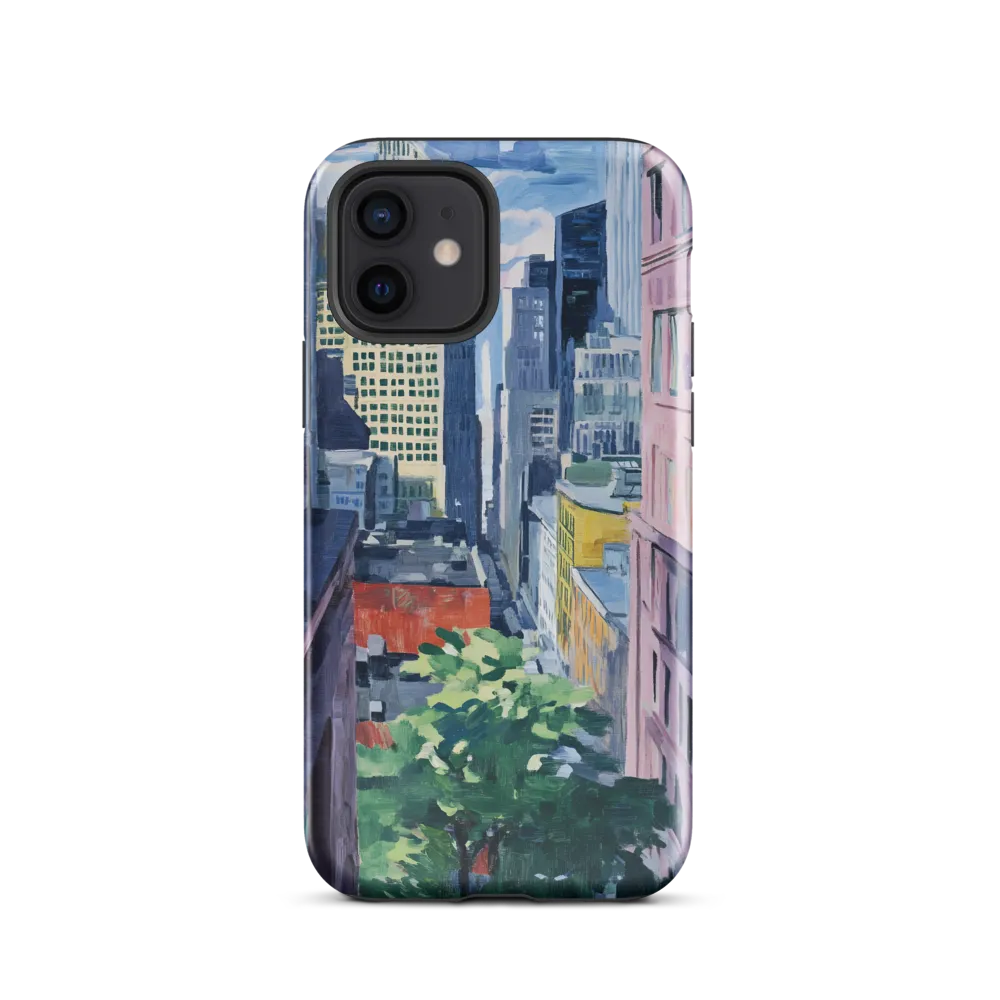 Urban Symphony: A Cityscape in Color