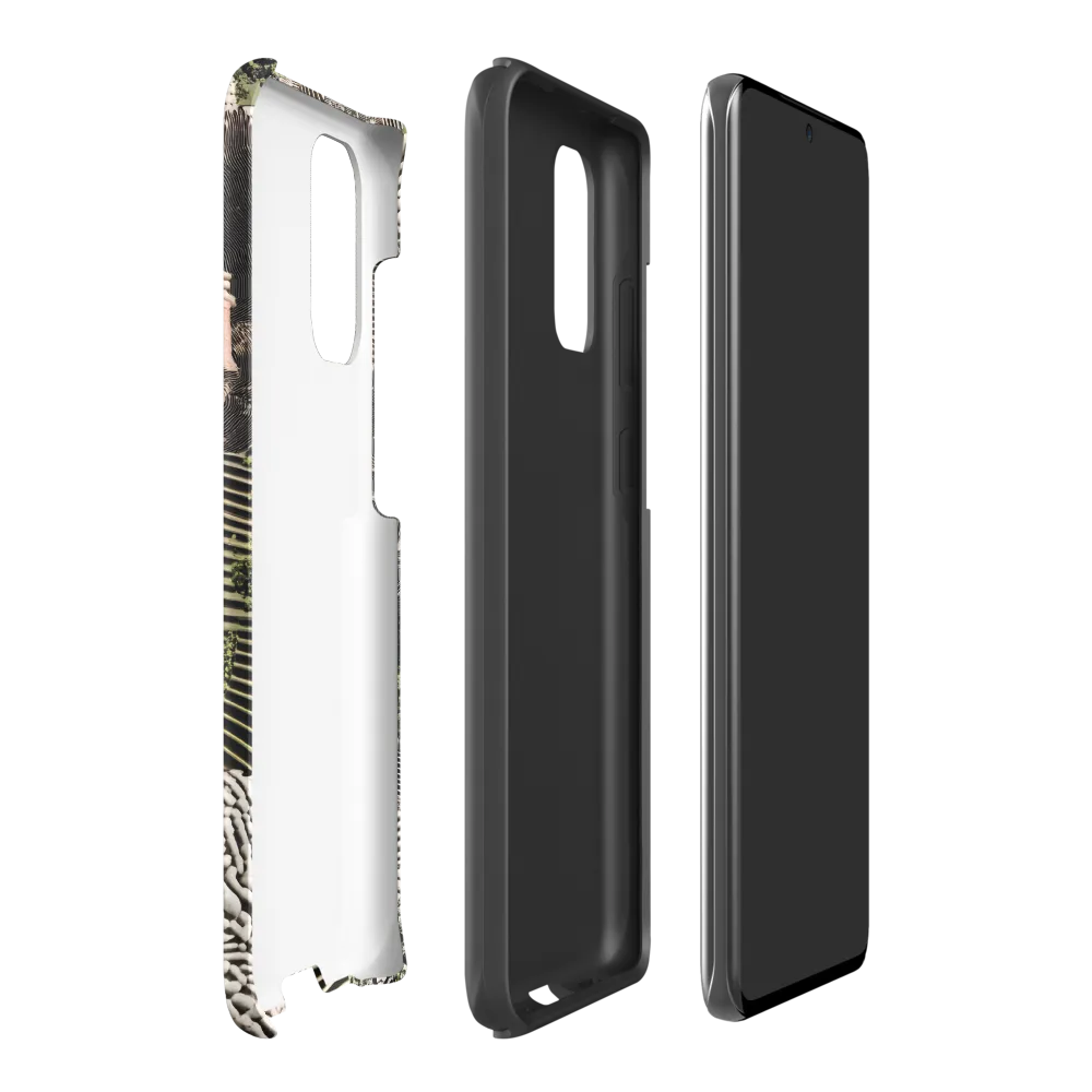 Ethereal Blend of Nature and Humanity | Phone Case |  S20 Plus | Tough Case | Matte