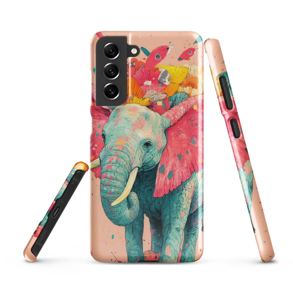 Whimsical Elegance: The Floral Elephant