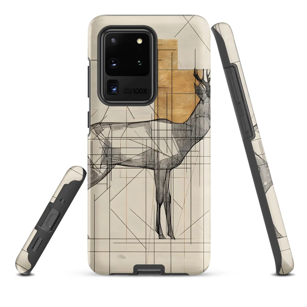 Geometric Elegance: The Majestic Deer