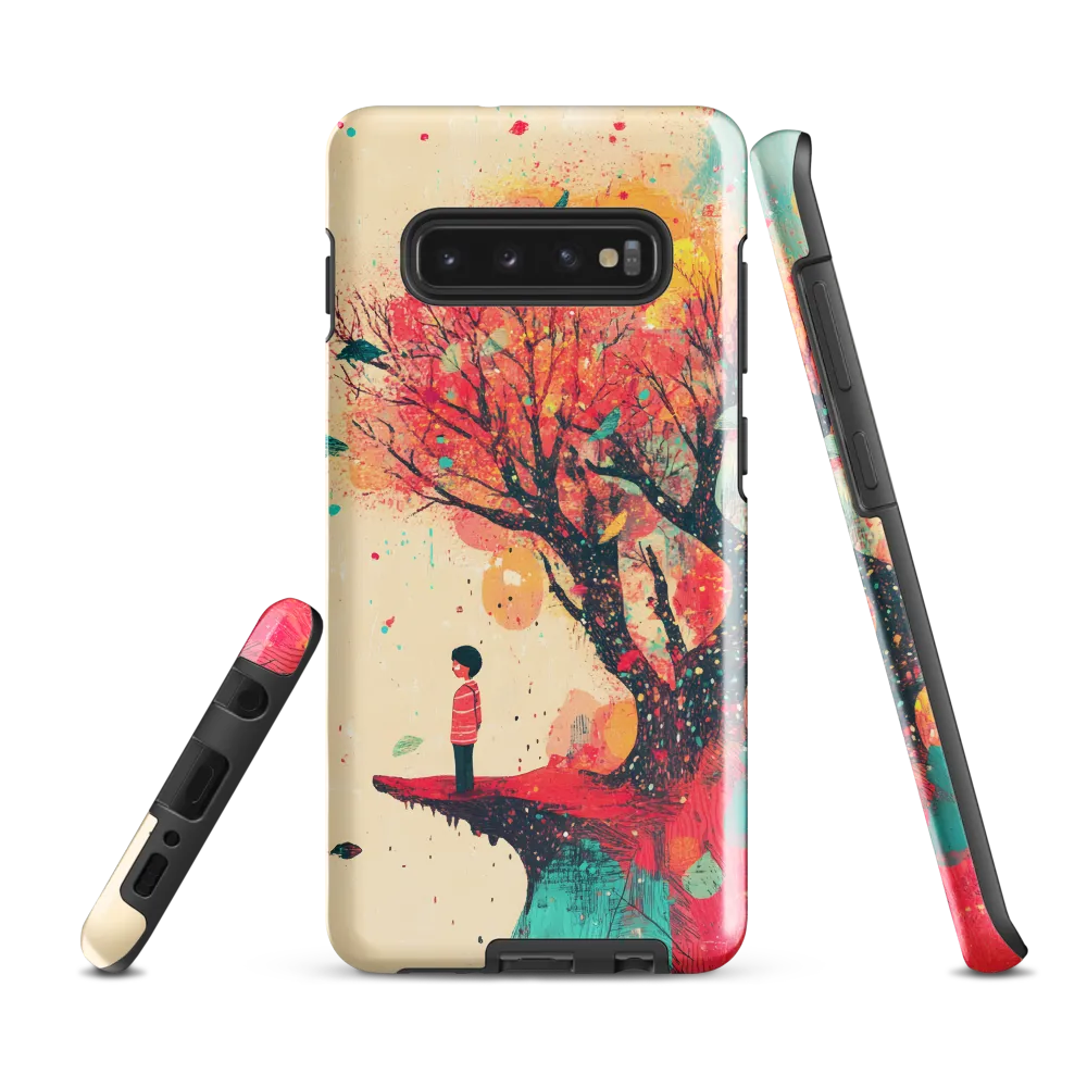 Contemplations on the Edge | Phone Case |  S10 Plus | Tough Case | Glossy