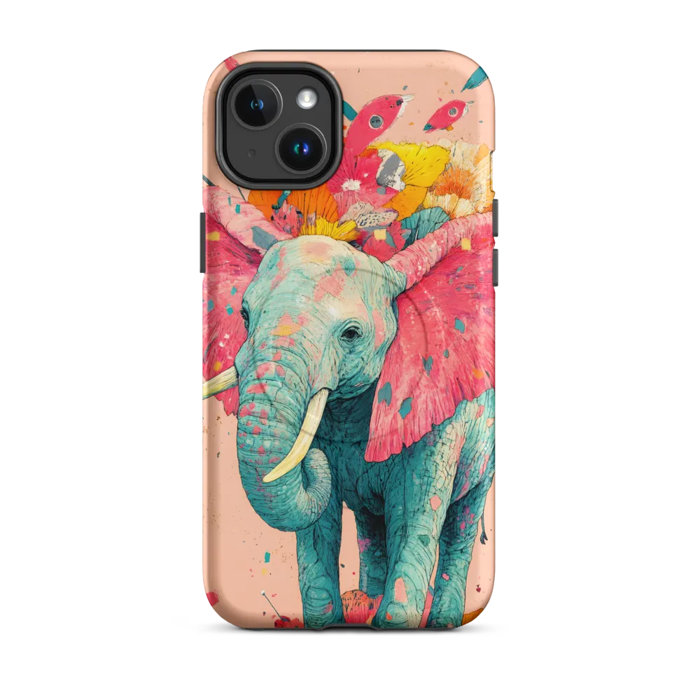 Whimsical Elegance: The Floral Elephant