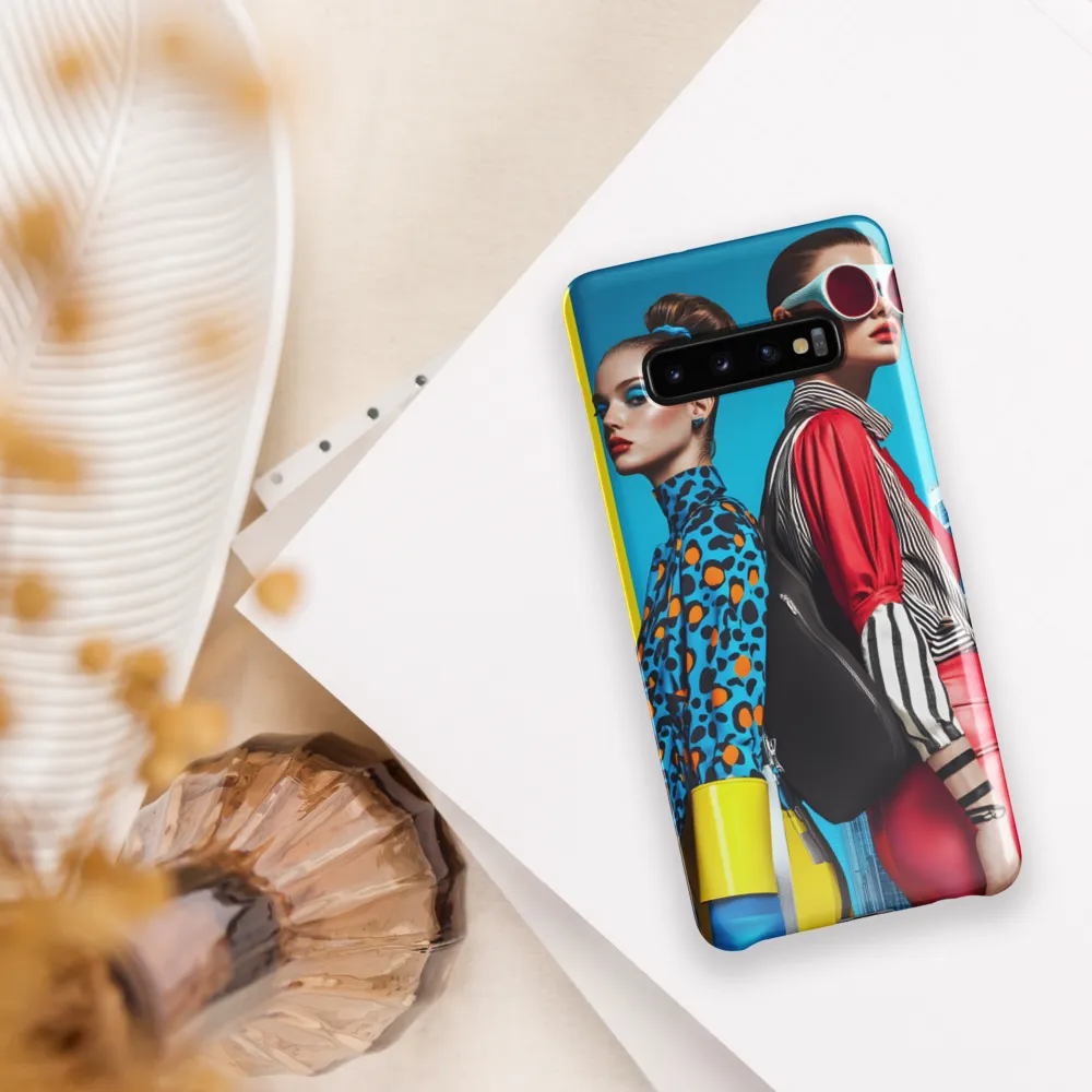 Urban Chic: A Bold Fashion Statement | Phone Case |  S10 Plus | Snap Case | Glossy