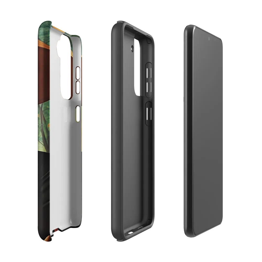 Elegance in Tranquility | Phone Case |  S21 | Tough Case | Matte