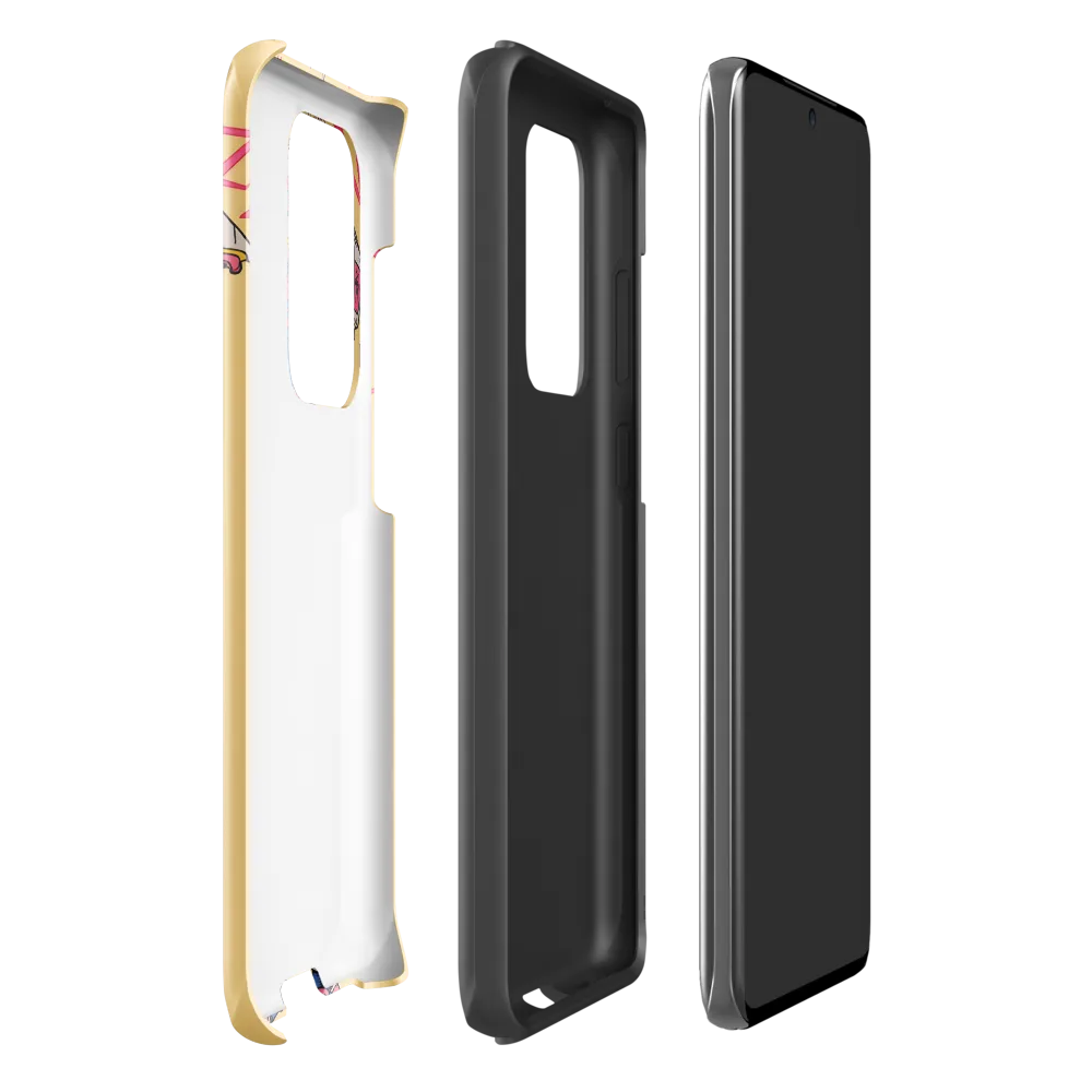 Whimsical Robot Delight | Phone Case |  S20 Ultra | Tough Case | Glossy