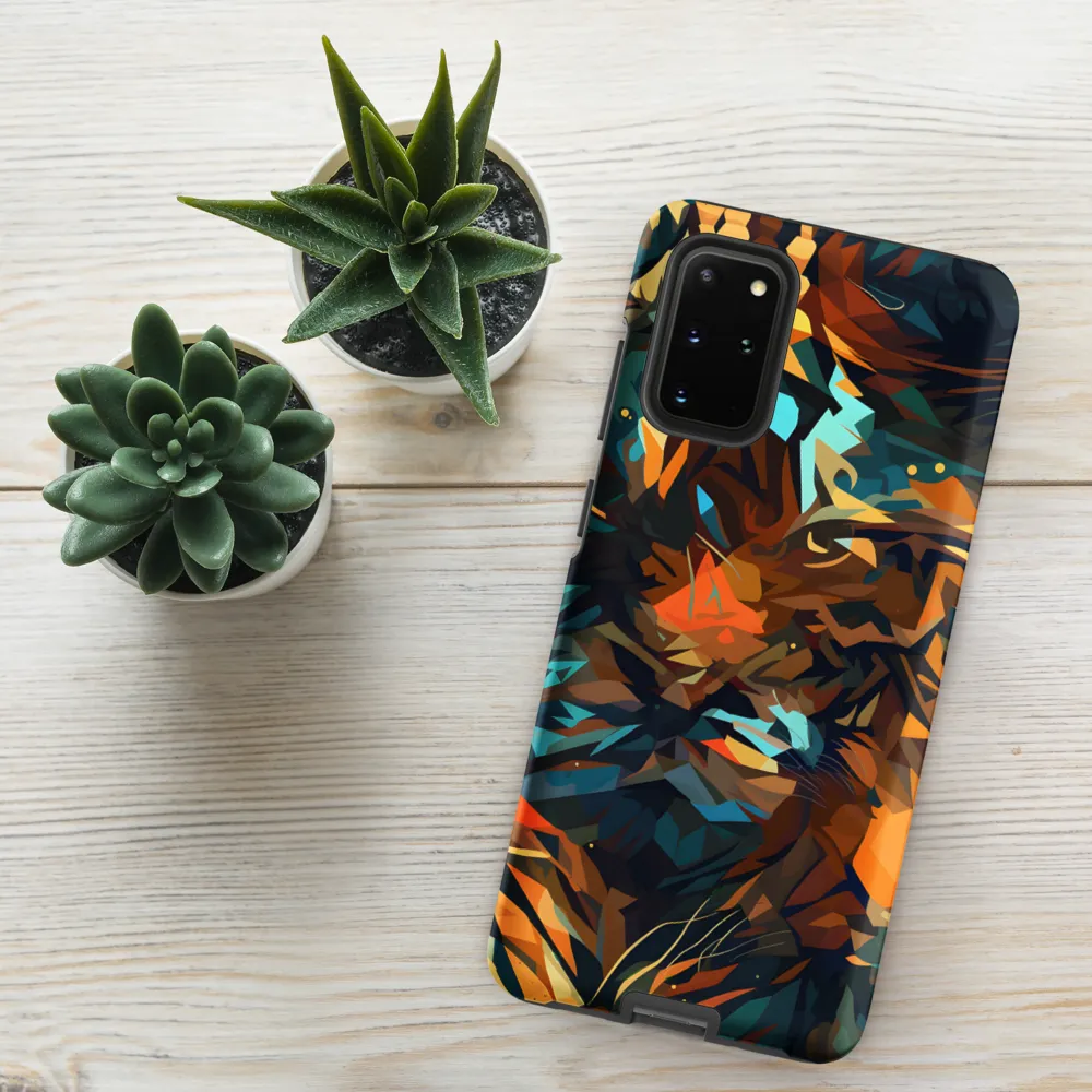 Wild Symphony: Abstract Tigers | Phone Case |  S20 Plus | Tough Case | Matte