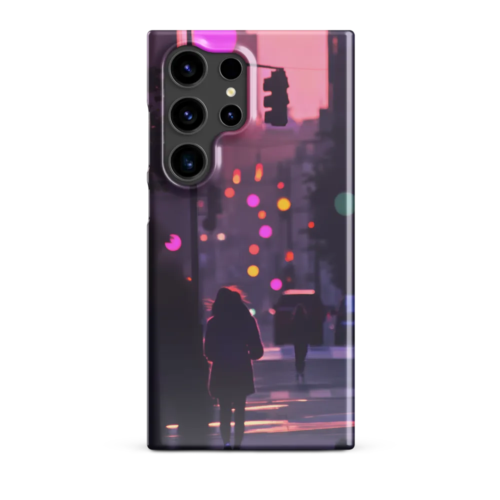 City Silhouettes at Dusk | Phone Case |  S24 Ultra | Snap Case | Glossy