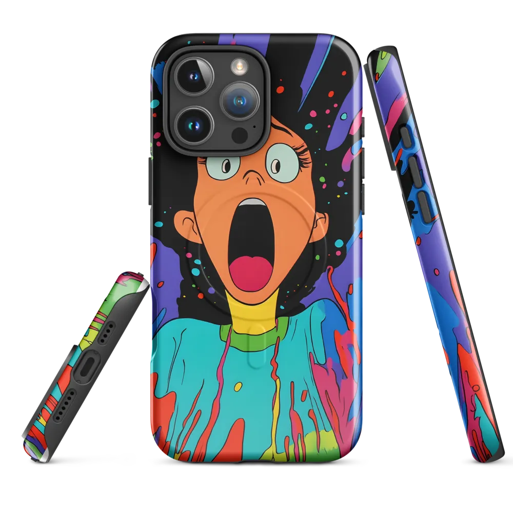 Eruption of Emotion | Phone Case |  16 Pro Max | MagSafe® Tough Case | Glossy