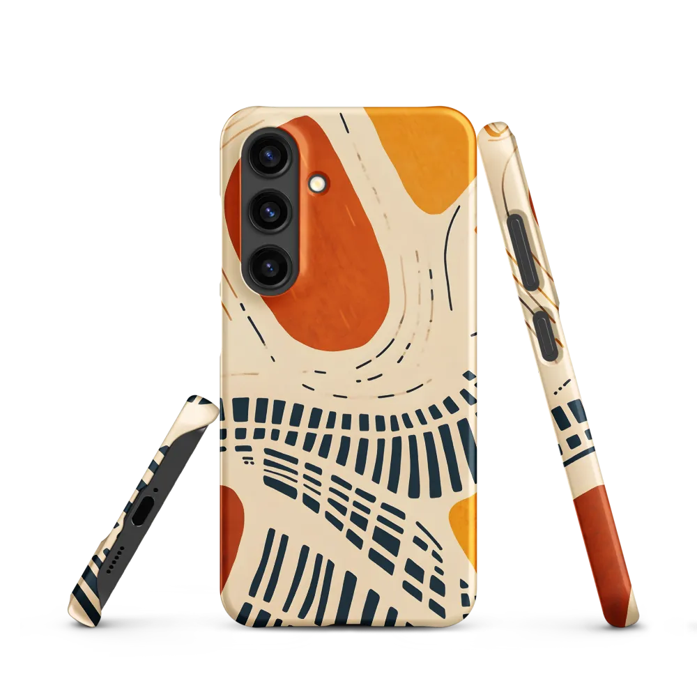 Urban Patterns in Harmony | Phone Case |  S24 | Snap Case | Matte