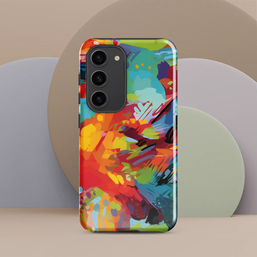 Colorful Lizard: An Abstract Adventure